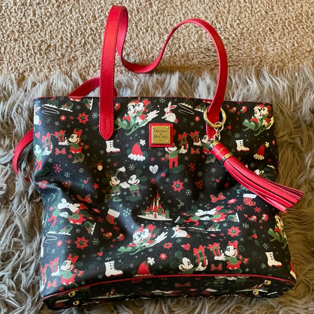 Dooney and burk Disney Xmas bag